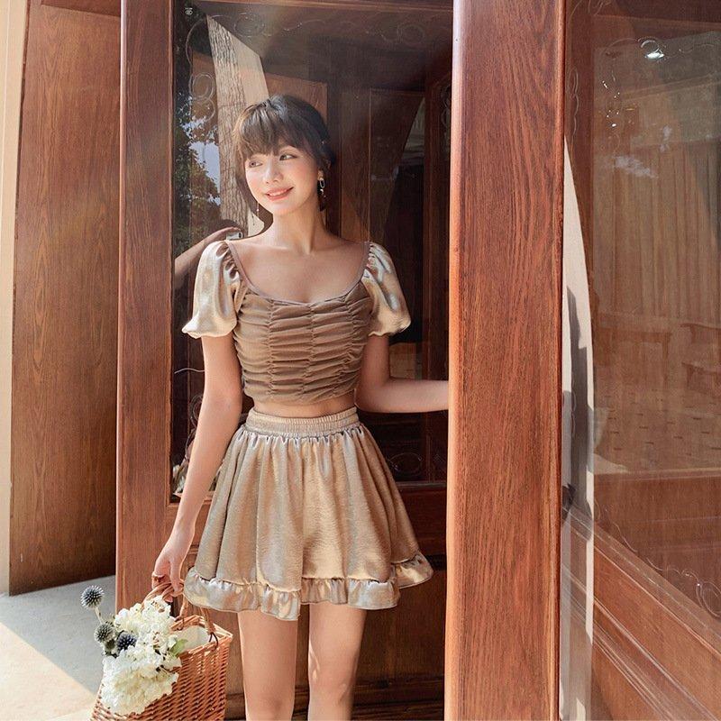 【急速出荷!】水着 レディース 体型カバー 夏 バンドゥ パレオ リゾート パッド付き 体型カバー UVカット ママ水着 海水浴 潜水 韓国風 可愛い 20代 30 ポイントの使用