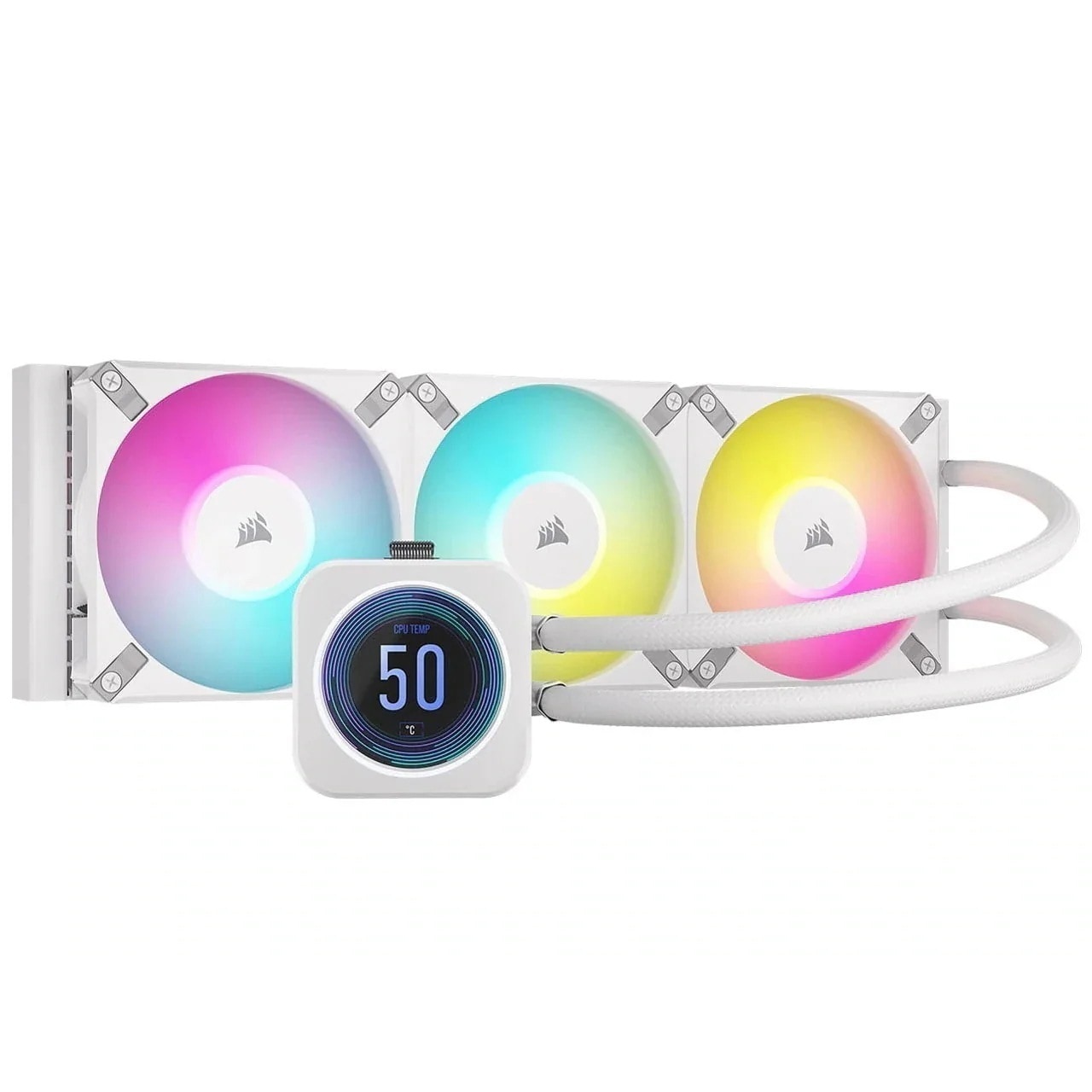 iCUE H150i ELITE LCD XT WHITE CW-9060077-WW [ホワイト]