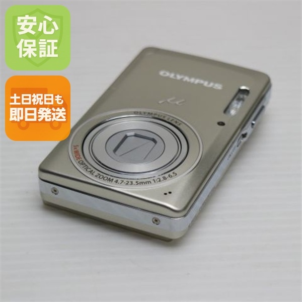 超美品 μ-5010 シルバー OLYMPUS デジカメ 59