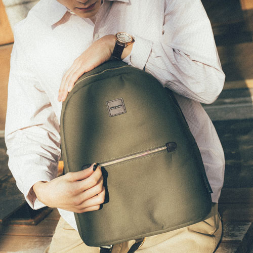 新規入店analogmoodモノローグリュックサック khaki / SNSで人氣 / 韓国有名ブランド