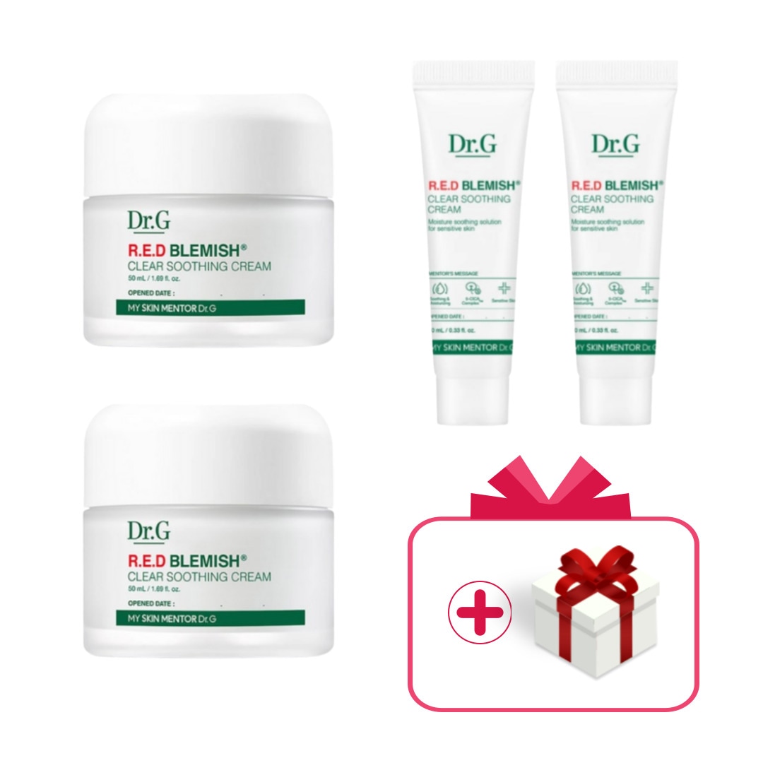 レッドブレミッシュ クリア スージングクリーム 50ml×2個 + 10ml×2個