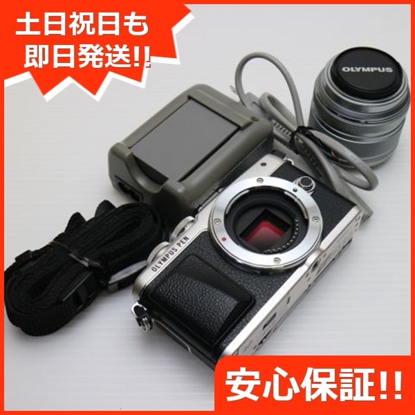 美品 E-PL7 レンズキット シルバー 92