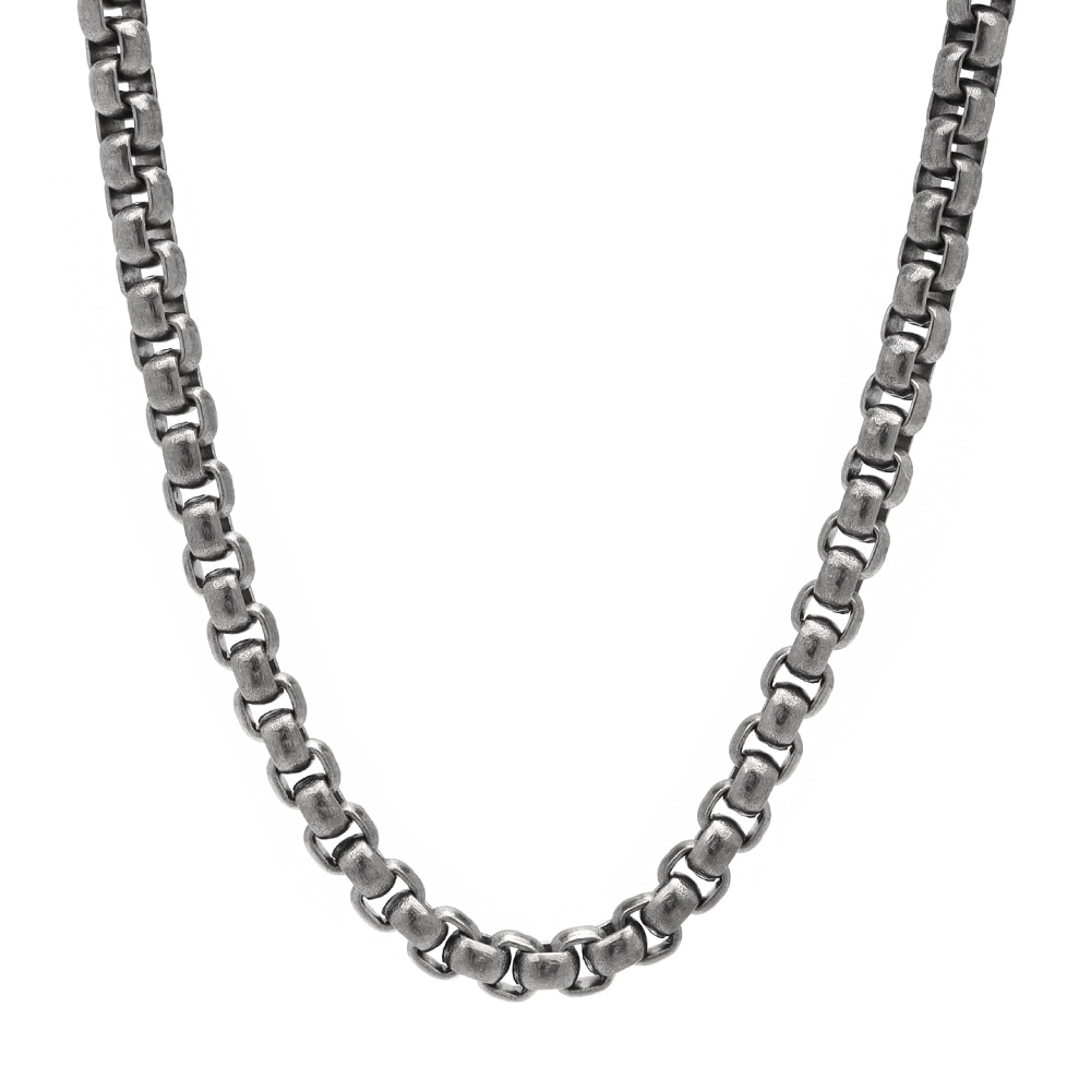 チタン ベネチアンチェーンネックレス銀 [tc003-silver]