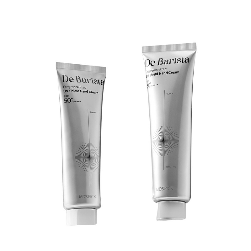 【ダブル企画】エムディスピックドバリスタ無香線シールドハンドクリーム50g 2個（SPF50+）ビーガン