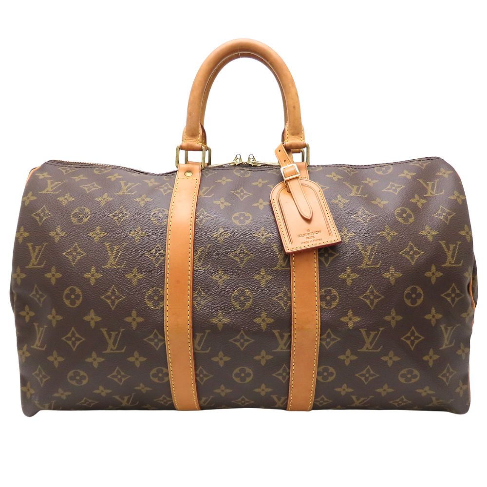 モノグラム キーポル45 M41428 ボストンバッグ ブラウン/352346【中古】 52,968円