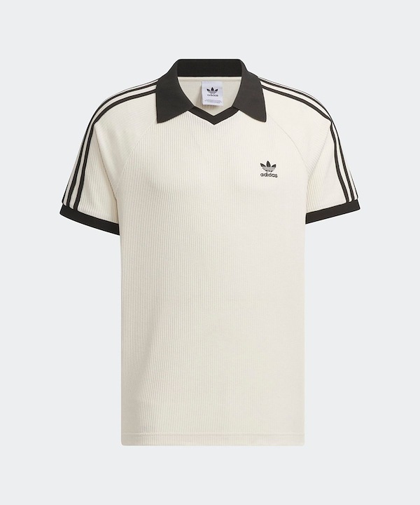 Qoo10 adidas アディダス ワッフル ポロシャツ 無地