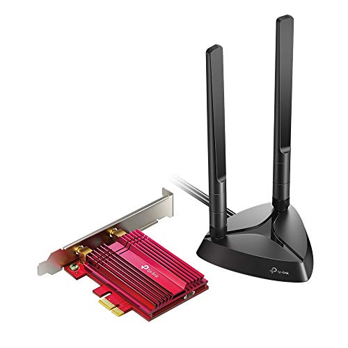 TP-Link WiFi ワイヤレス アダプター 無線LAN Wi-Fi6 PCI-Express Bluetooth 2402 + 574Mbps Archer TX3000E ホワイトCPU