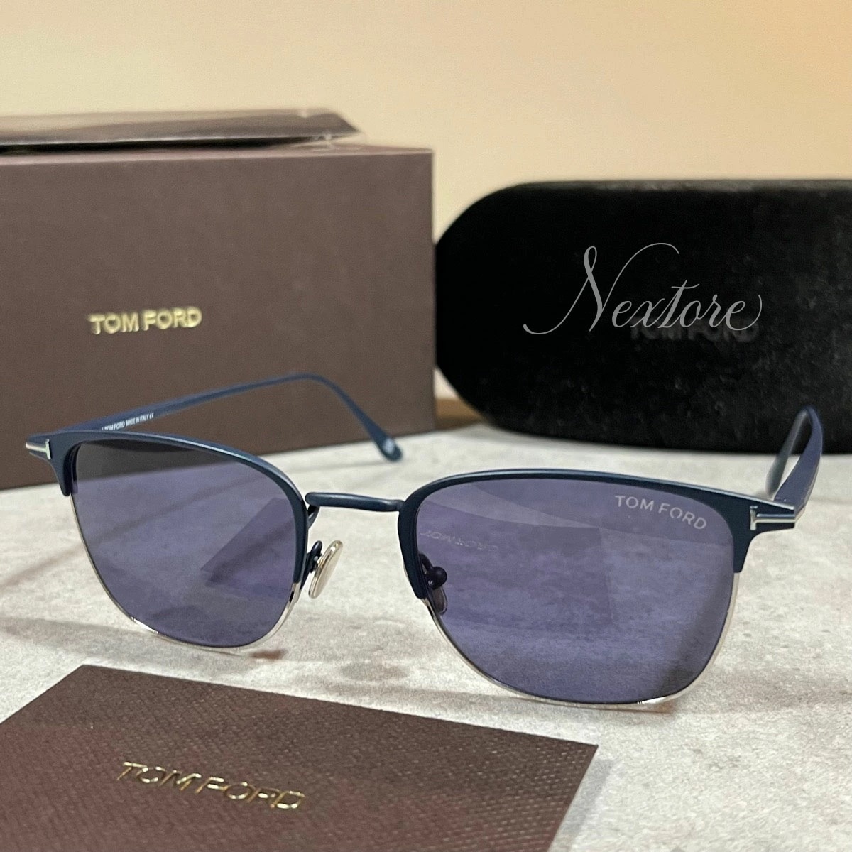 【正規品・新品】TOMFORD TF851 FT851 91V イタリア製 サングラス メガネ 眼鏡 メンズ レディース トム フォード 伊達メガネ ビジネス 普段使い