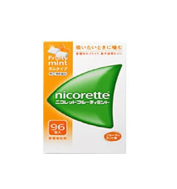 【指定第2類医薬品】ニコレット フルーティミント　96粒