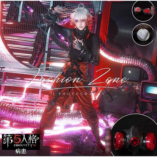 人気新作N0.1IdentityV 第五人格 患者 希少疾患 コスプレ衣装 ウィッグ cosplay ハロウィン 演出服 変装
