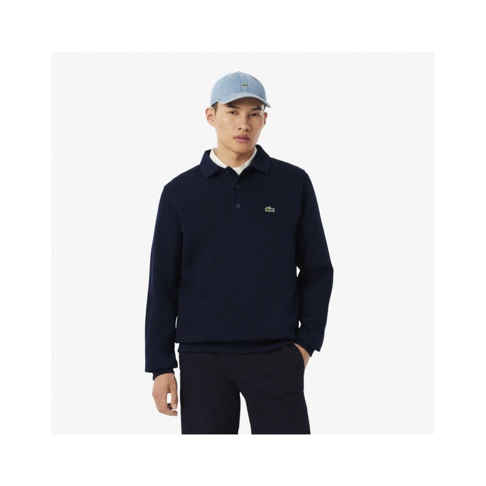 ラコステメンズシャツカラースウェットシャツ SH5781-55N 166