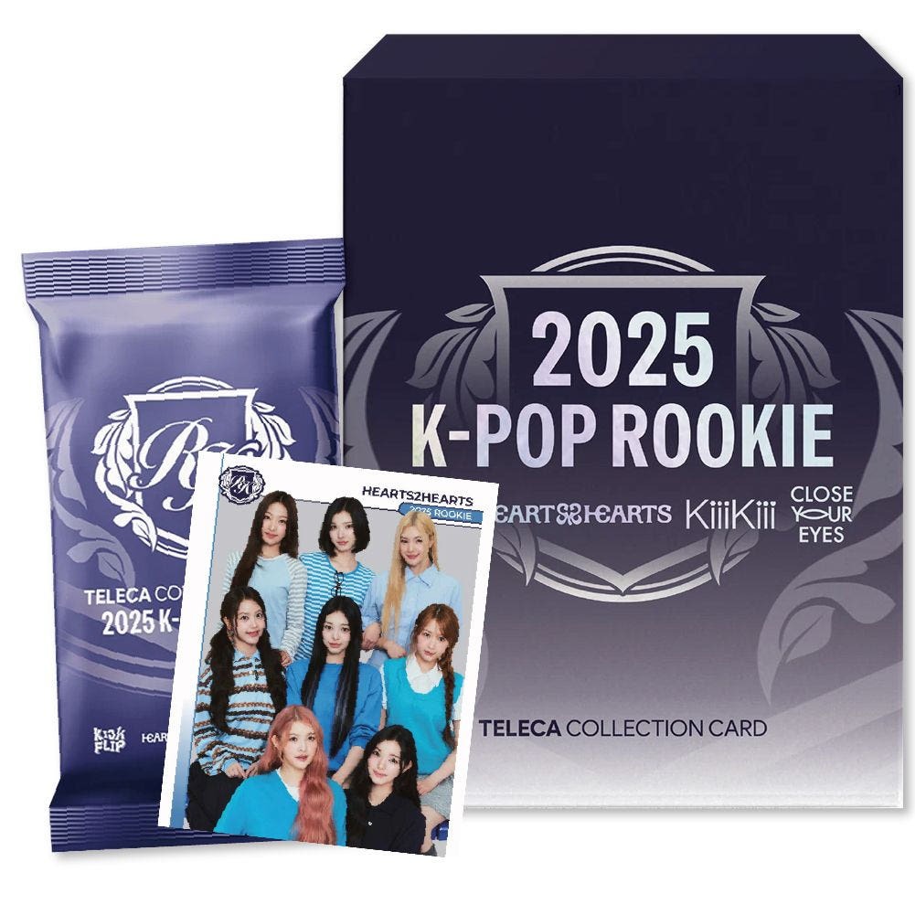 ルーキーテレカKPOP 1ボックスアイドルフォトカードキックフリップキキクローズアップアイハツハツ