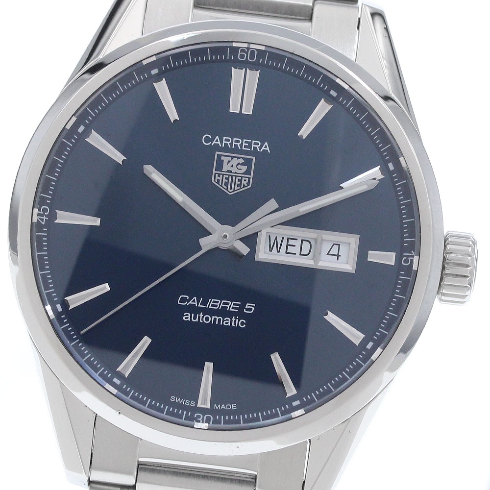 タグホイヤー TAG HEUER WAR201E カレラ キャリバー5 デイデイト 自動巻き メンズ _960524【中古】