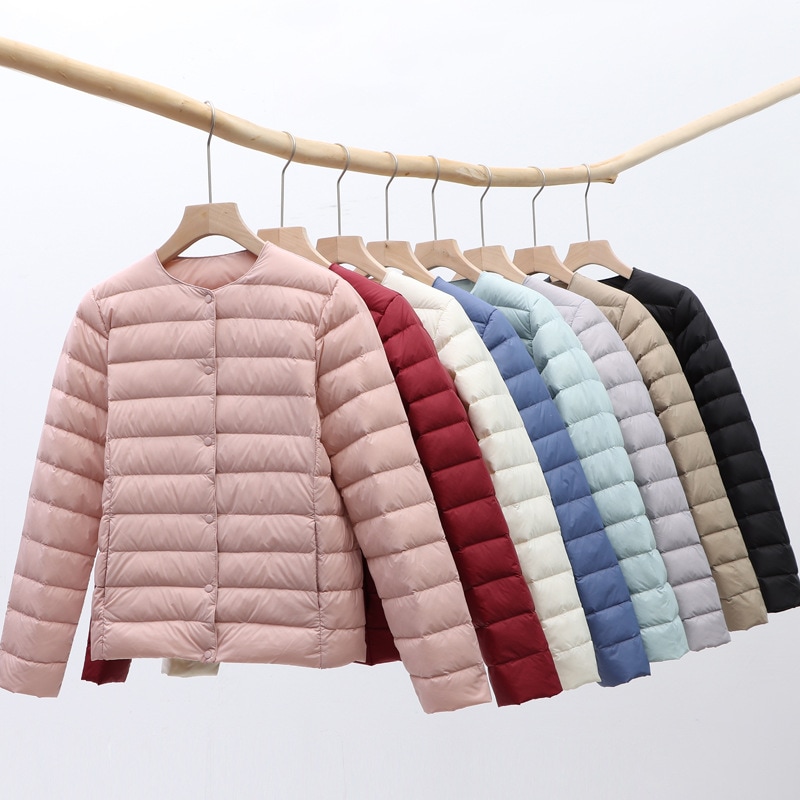 人気沸騰 レディース ダウンジャケット アウター ストレッチ アウトドア ミドル 撥水 秋 冬 軽量 あったか 無地 防寒