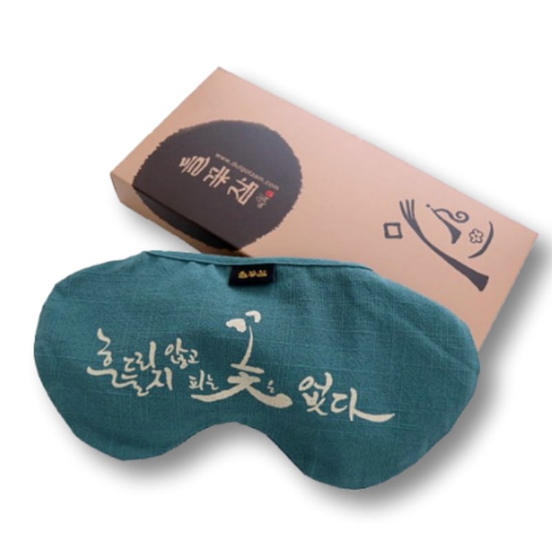 100%自然素材 韓国職人製作小豆湿布パック 半永久使用 アイ湿布パック 高級なパッケージ