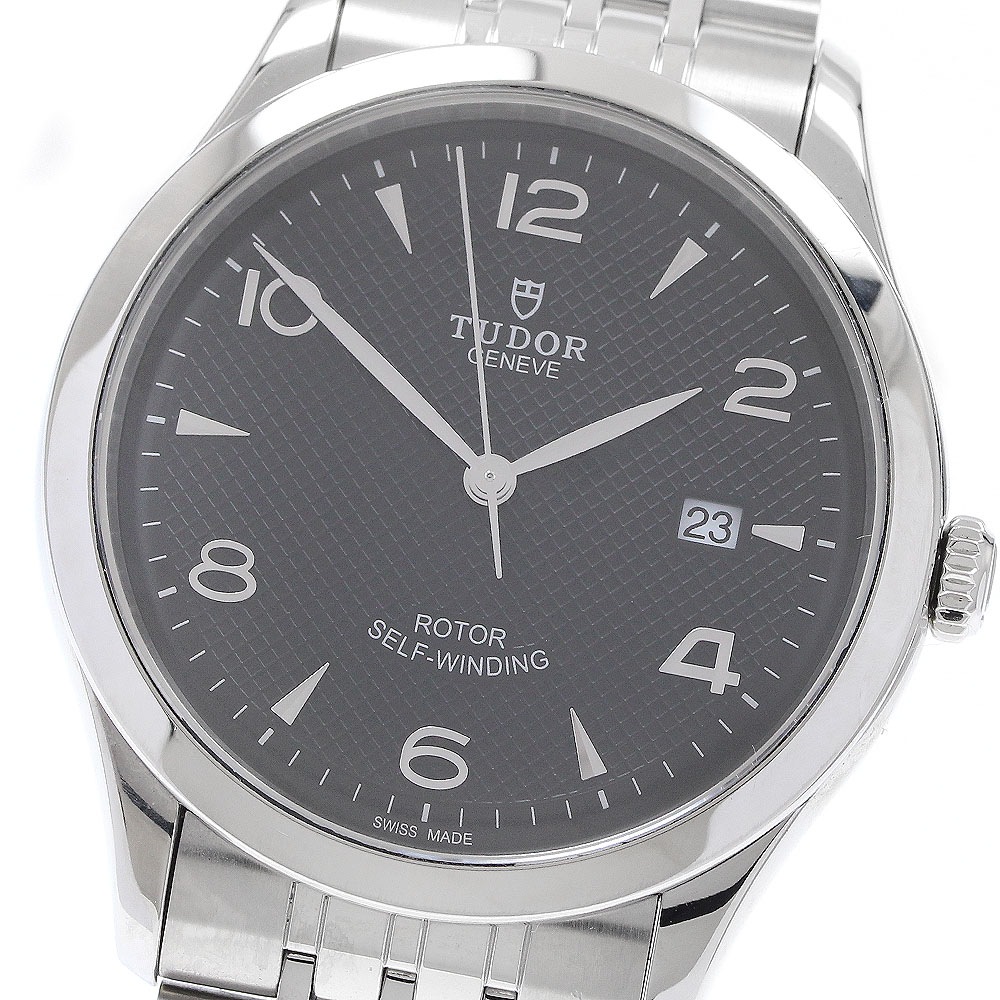 チュードル TUDOR 91650 1926 デイト 自動巻き メンズ 良品 保証書付き_934178【中古】