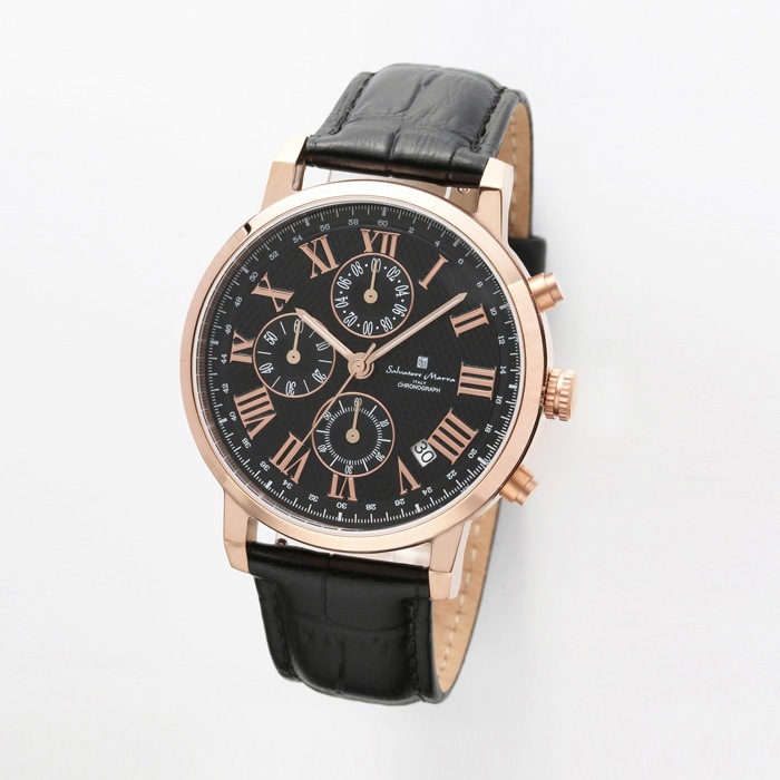 腕時計 クロノグラフ SM22103-PGBK