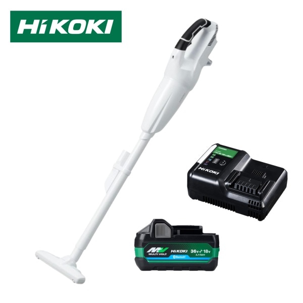 HiKOKI R18DTC NN 掃除機 18V コードレス クリーナー オリジナルセット バッテリー マルチボルト Bluetooth 急速充電器　トリガスイッチ ハイコーキ