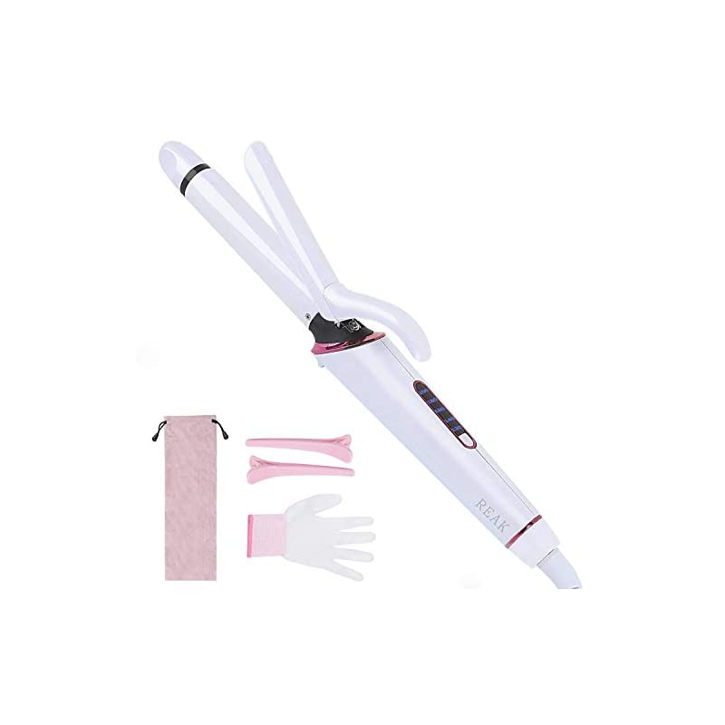 カールヘアアイロン コテ 26mm 120200℃ 温度ロック 海外対応 自動電源OFF