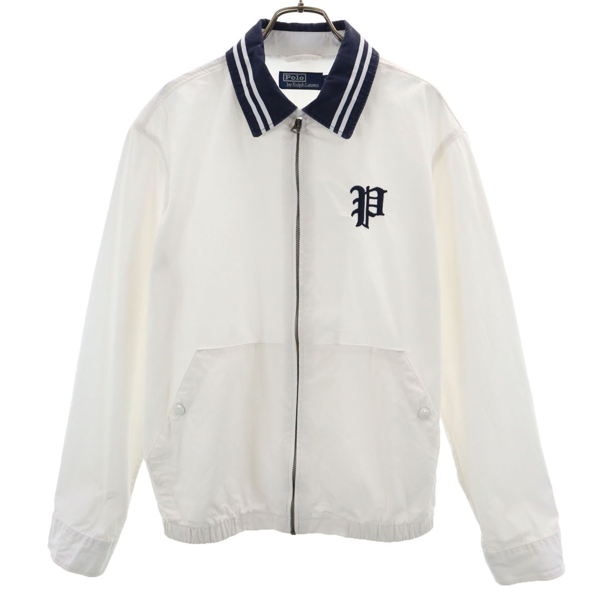 Polo by Ralph Lauren ポロバイラルフローレン ブルゾン S ホワイト ジャケット メンズ 古着