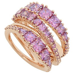 スワロフスキー アクセサリー リング SWAROVSKI ツイスト ラップ TWIST WRAP レディース 指輪 パープル 紫
