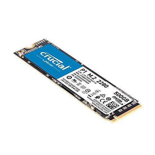 Crucial(クルーシャル) P1シリーズ 500GB 3D NAND NVMe PCIe M.2