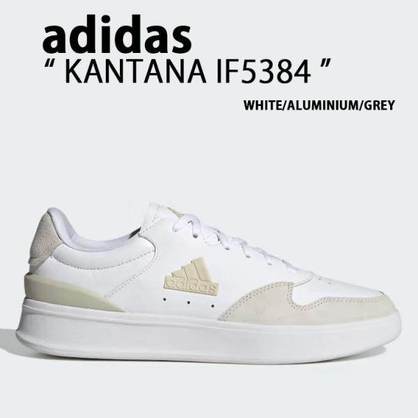 スニーカー KANTANA CLOUD WHITE ALUMINIUM ORBIT GREY IF5384 シューズ カンタナ デイリーシューズ テニスシューズ スウェード