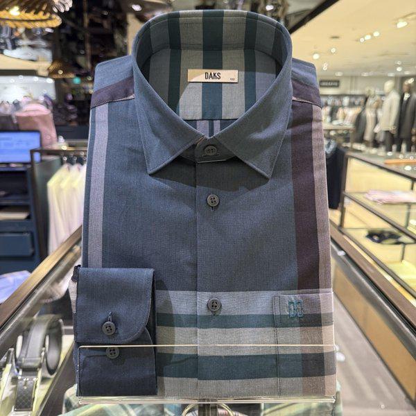 26SS一般フィット スーパービッグチェック 長袖シャツDMP1SHCL101E1_s