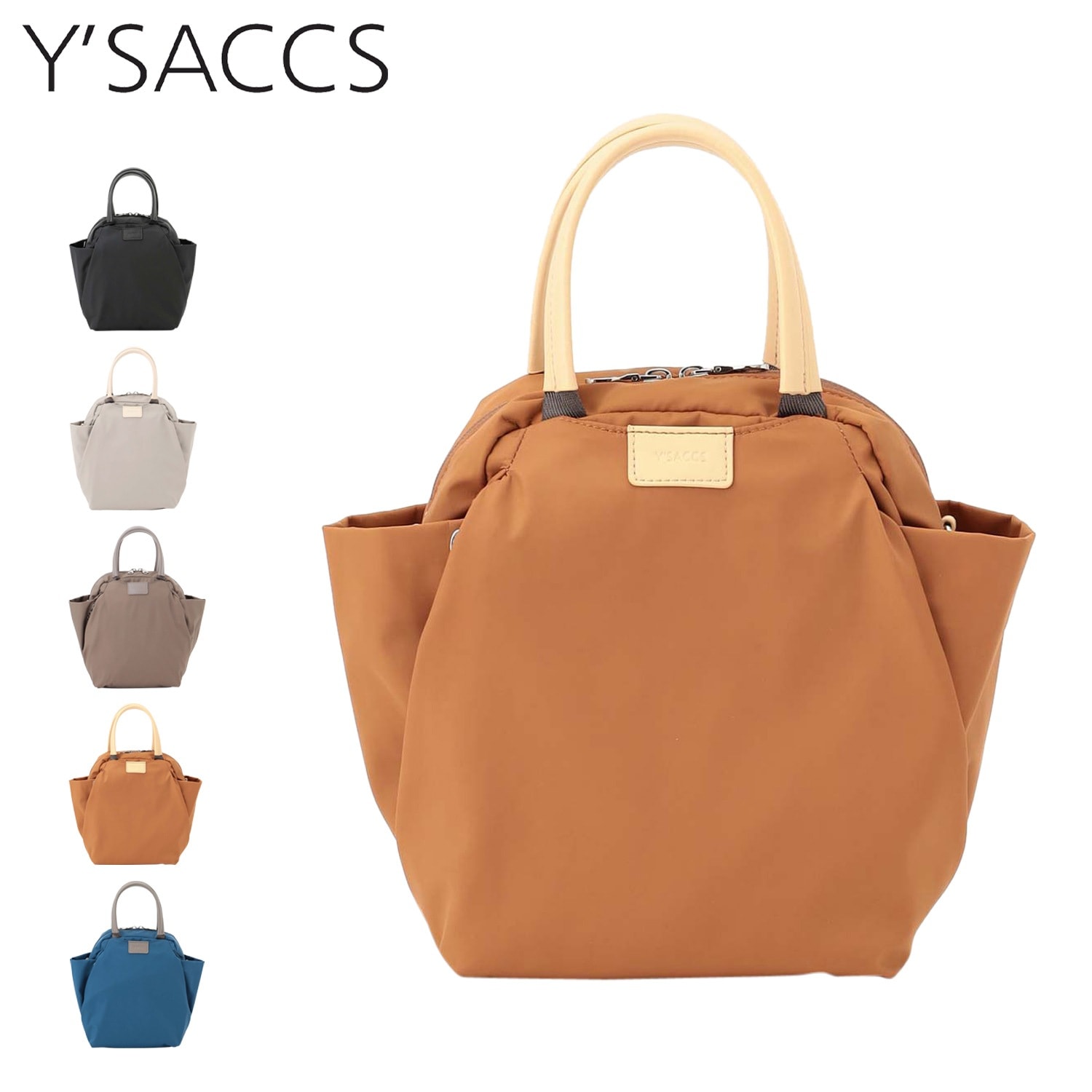 ボストンバッグ ナイロンタフタ レディース A5 小さめ 撥水 軽量 斜めがけ ファスナー付き 20-040-01