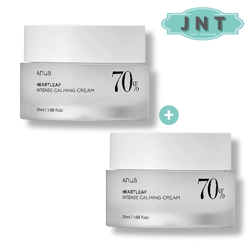 [1+1] ドクダミ70％インテンスカーミングクリーム 50ml － 敏感肌用高保湿鎮静クリーム 水分 保湿 韓国化粧品 韓国美容ギフト