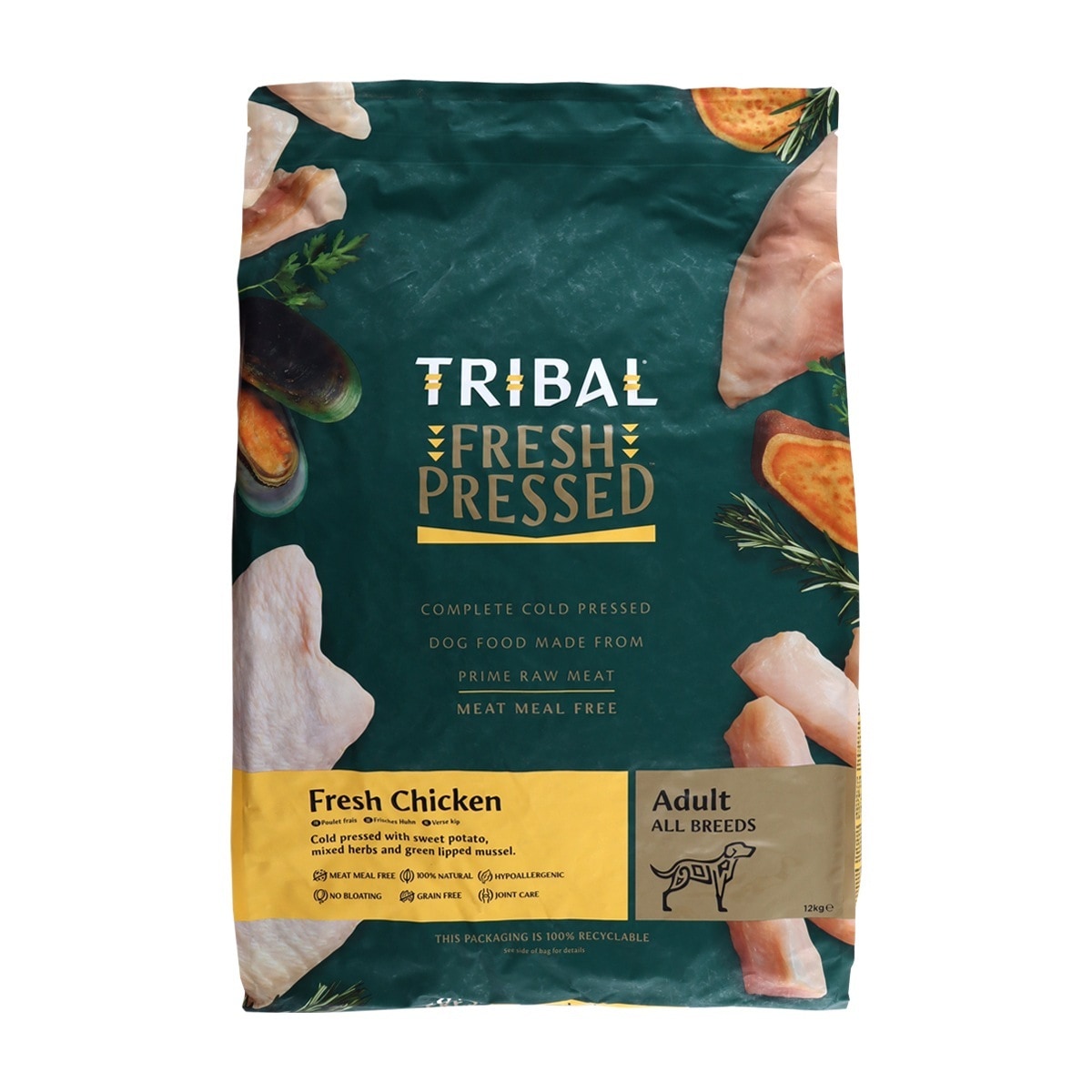 トライバル ドッグフード フレッシュチキン 12kg