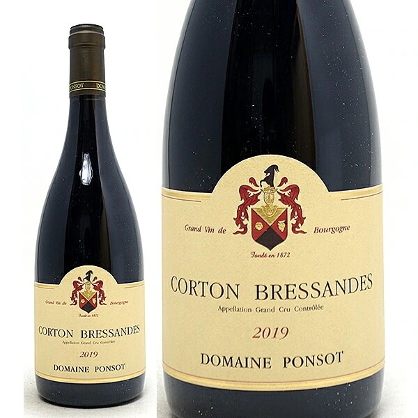 2019 コルトン グラン クリュ ブレッサンド 750ml ポンソ フランス 赤ワイン コク辛口 ワイン ^B0POCS19^