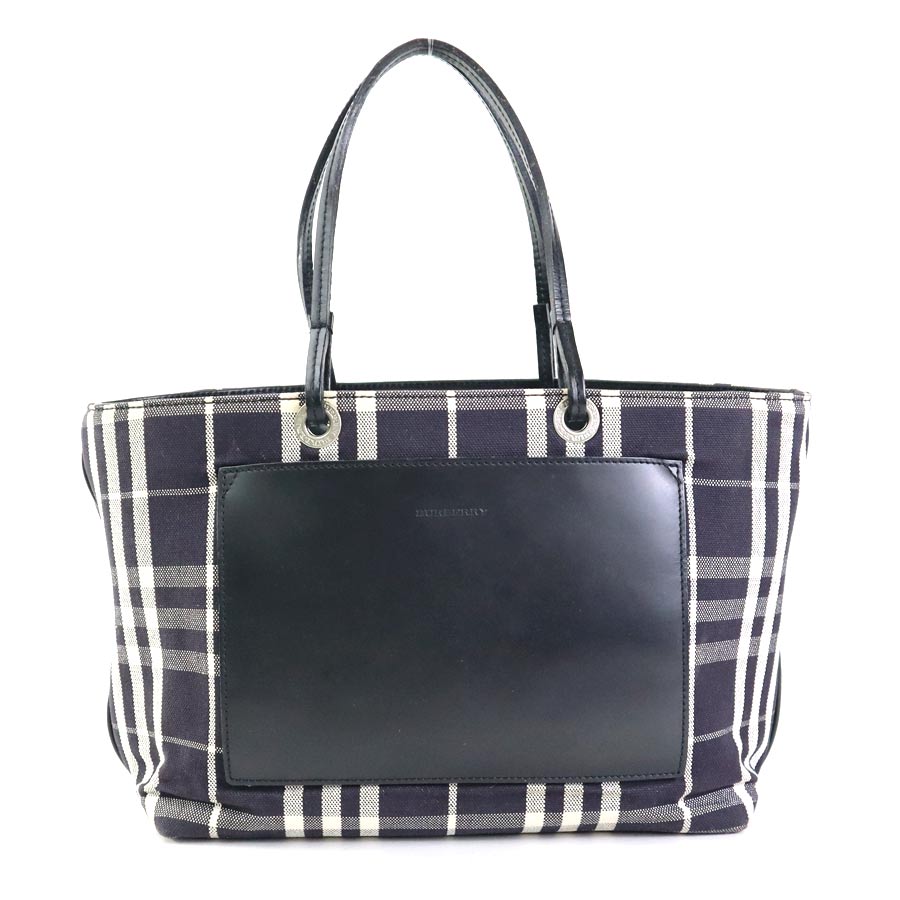 バーバリー BURBERRY ハンドバッグ キャンバス/レザー ブラック系 レディース h31164a 9,984円