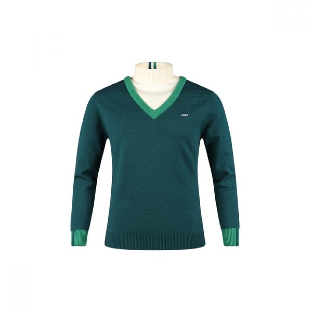 (ラックスゴルフ) ラックスゴルフ 430 ゴルフメンズモックネックレイヤードロングスリーブゴルフニット LB3A417 7,009円