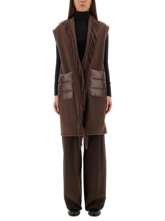 HERNO Women Vests GC00067DR 333958810 BROWN
