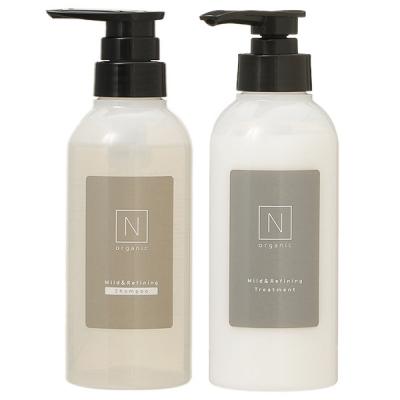 【セット】エヌオーガニックNorganicマイルド&リファイニングシャンプー300mL+トリートメント300gシャンプートリートメントセット