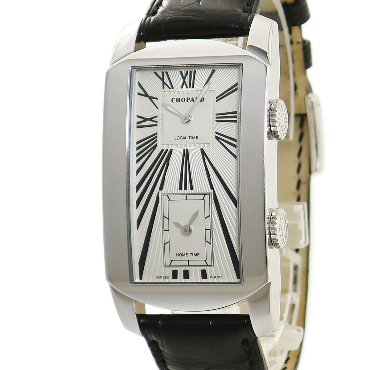 クラシック デュアルテック 16/2274 クオーツ メンズ K18WG無垢 2タイムゾーン 自動巻き スクエア 3年保証 387,486円