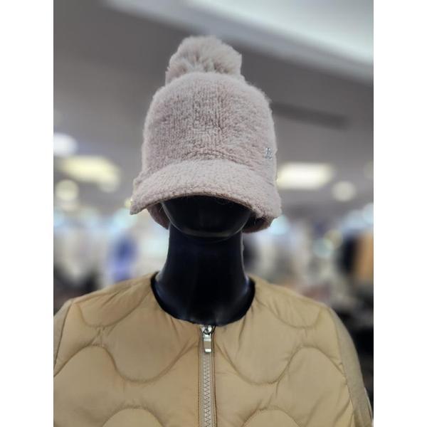 ゴルフセーブゾーン07 女性ゴルフ耳あてボンボンキャップ 6K87405 (44785999)