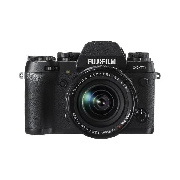 【中古】FUJIFILM ミラーレス一眼 X-T1 レンズキット ブラック F X-T1B/1855KIT