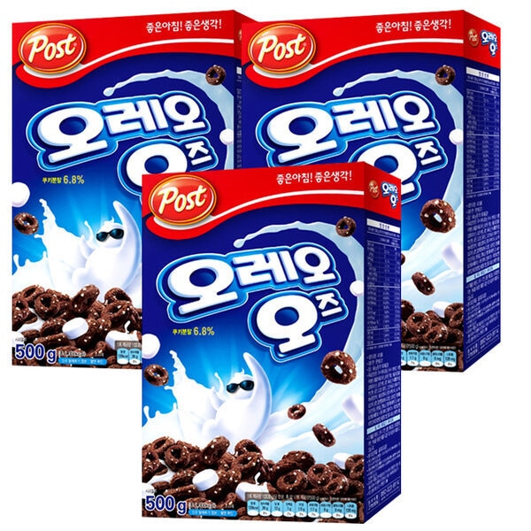 ポストオレオオッズ シリアル 500g 3個