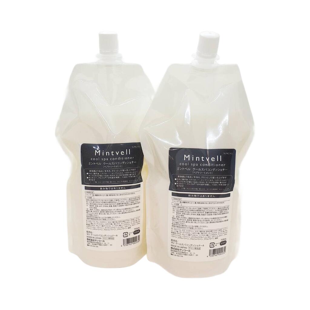 【2個セット】 ミントベル クールスパコンディショナー 700ml 詰め替え NEW