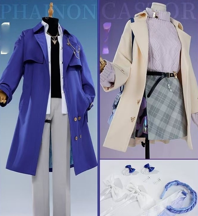 Monenjoy　崩壊スターレイル 　ラッキンコーヒー　コラボカフェ　ファイノン　キャストリス　日常服　コスチューム　 コスプレ衣装 日常服×コスプレ兼用 通常服 イベント　印象服