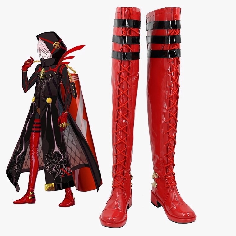 fgo カルナ サンタ フェイト/グランドオーダー コスプレ靴 ブーツ