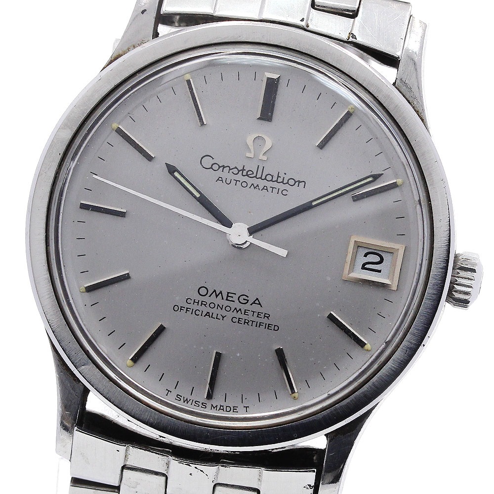 オメガ OMEGA Ref.168.033 コンステレーション cal.1001 デイト 自動巻き メンズ _841585【中古】