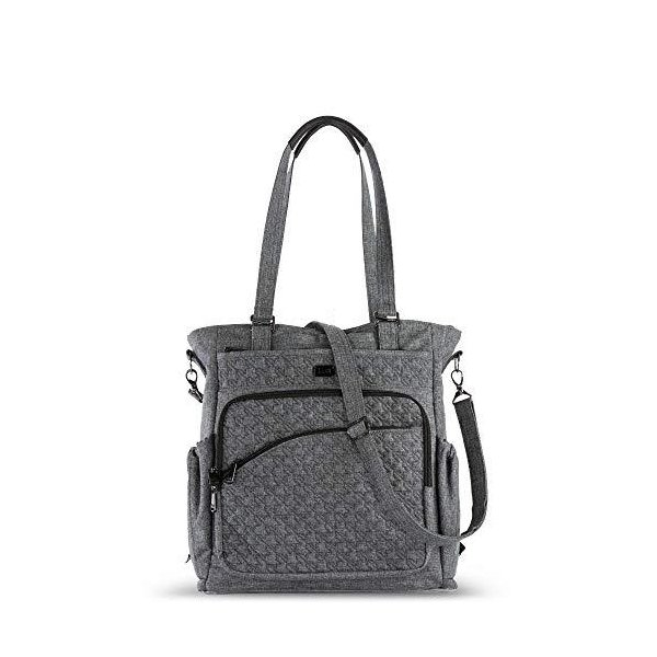 Lug Ace 2 Convertible Travel Tote Bag， Heather Grey 並行輸入品