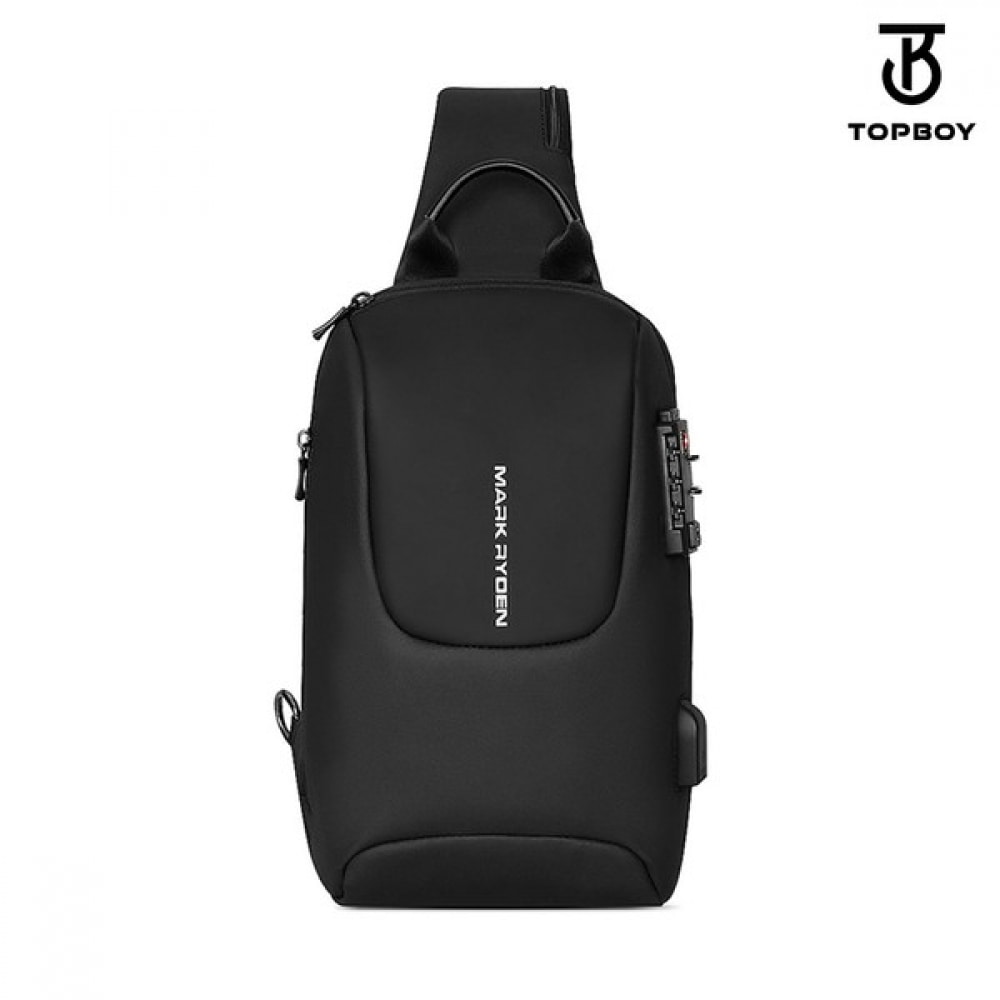 (トップボーイ) TSAロックシンプルストラップスリングクロスバッグ (BP067)