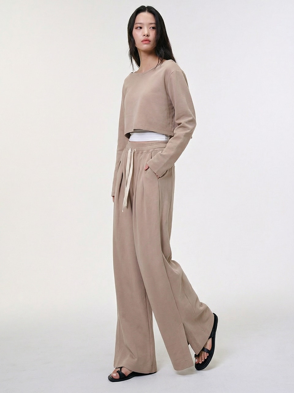 Flow String Wide Pants BR