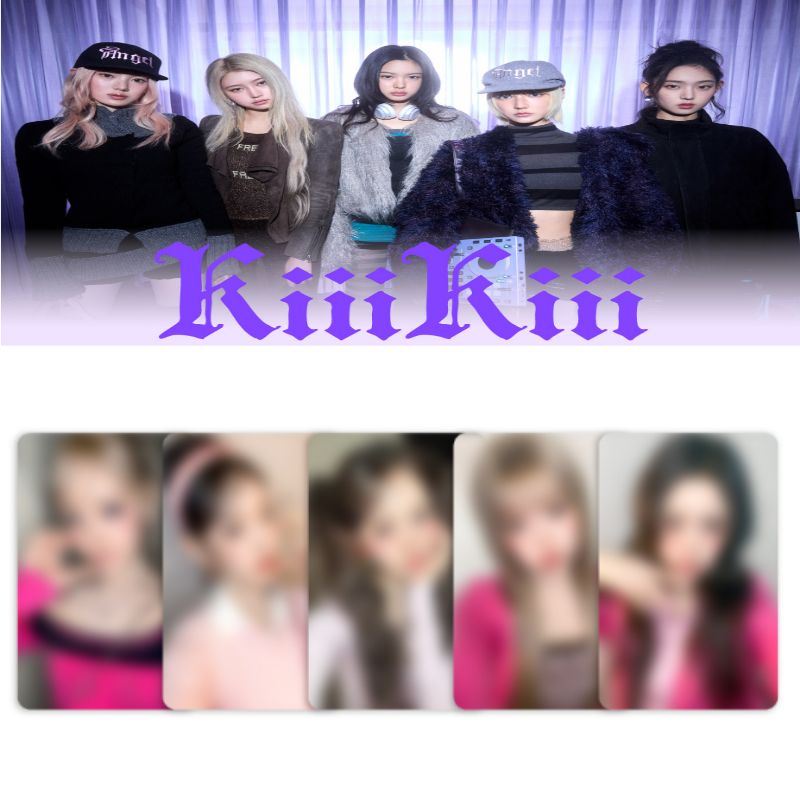 (260227 WITHMUU FANSIGN 5EA/1SET) KiiiKiii The 2nd EP ALBUM [Delulu Pack][NO ALBUM,ONLY PHOTOCARD]