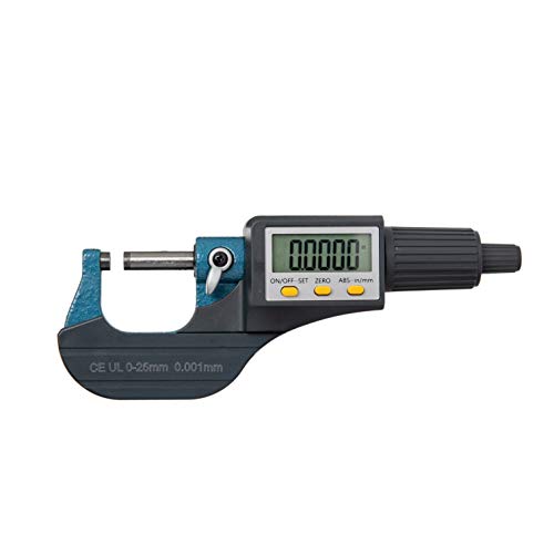 Beslandsデジタルマイクロメーター 厚み測定器 0*25mm 電子マイクロゲージ マイクロメー