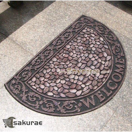 安い玄関マット 室外　家庭用　業務用　おしゃれ 屋外 エントランスマット 泥落とし 期間限定　90cm*60cm 価格が下がりました